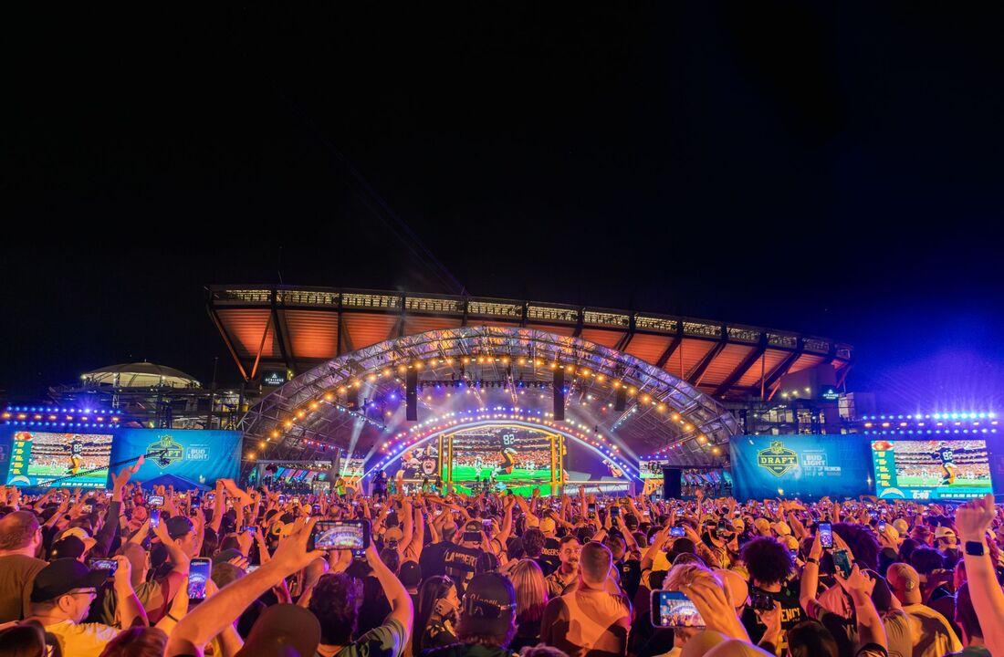 NFL Draft Stage Pittsburgh
