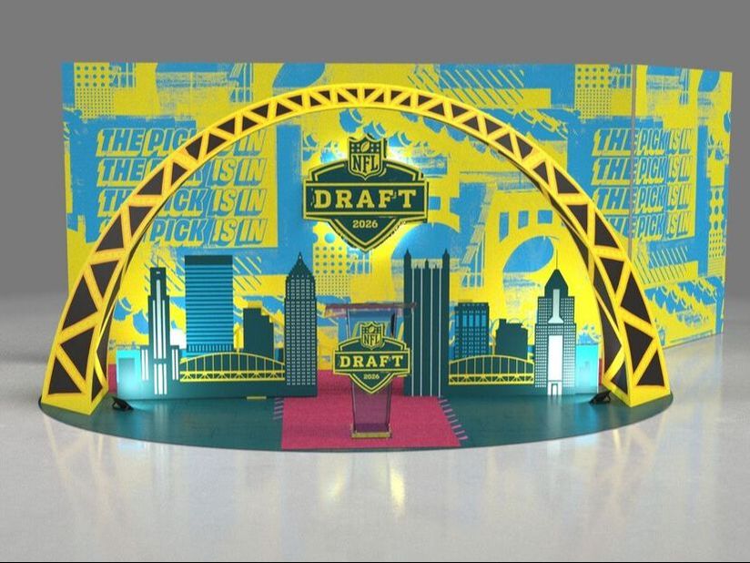 NFL Draft Stage Pittsburgh