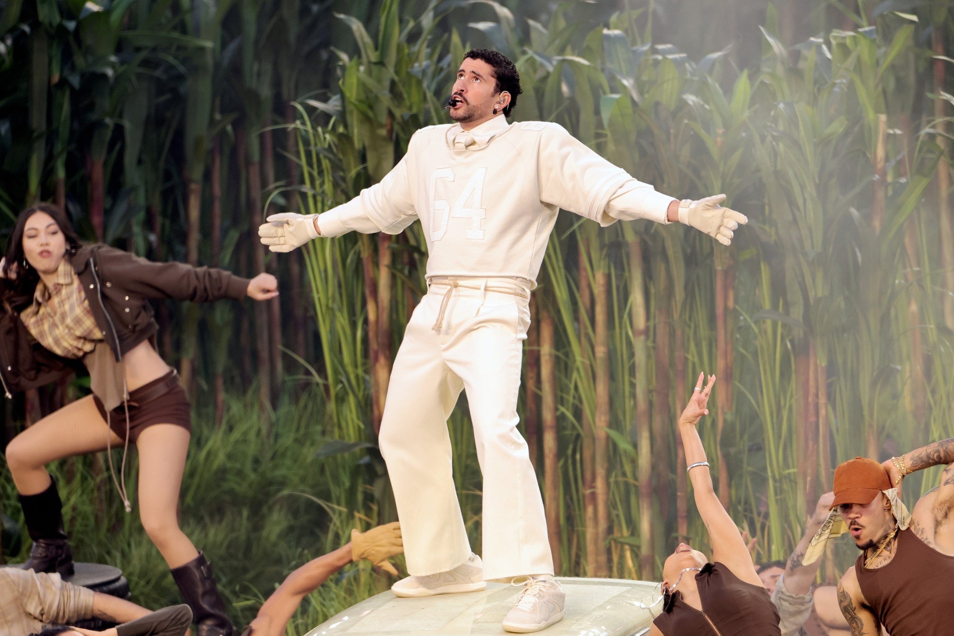 Bab Bunny Halftime Production