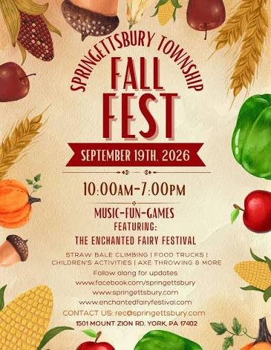 Springettsbury Fall Festival Promo Image
